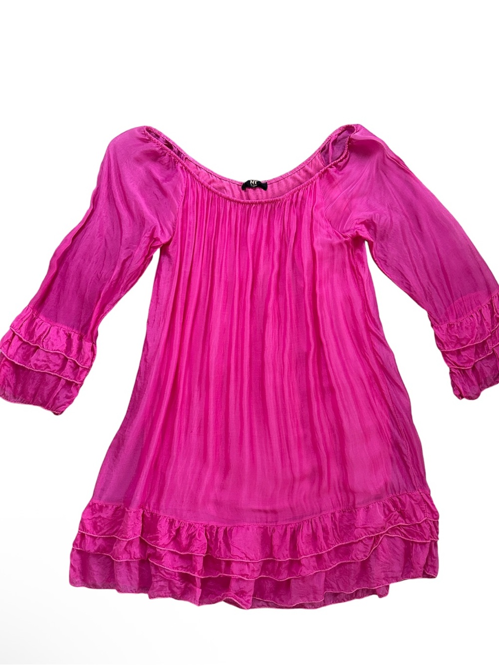 NT by Amato Italia Silk Mini Dress